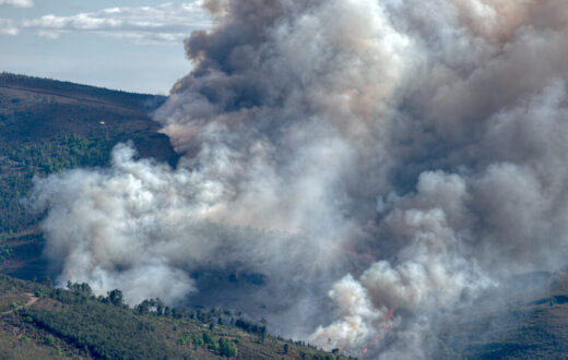 Incendi in Spagna e Francia