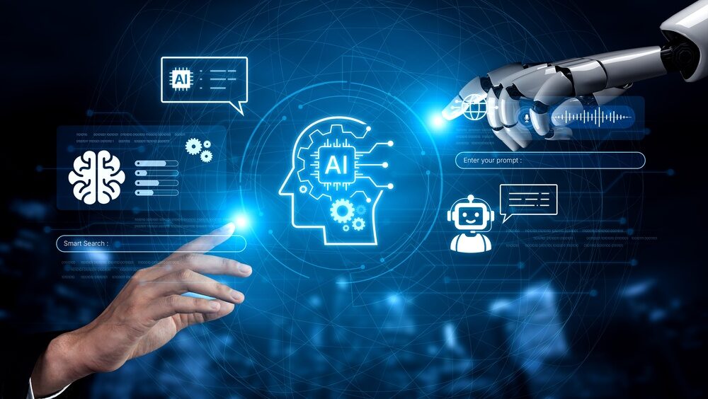 Illustrazione dell'intelligenza artificiale in ambito lavorativo