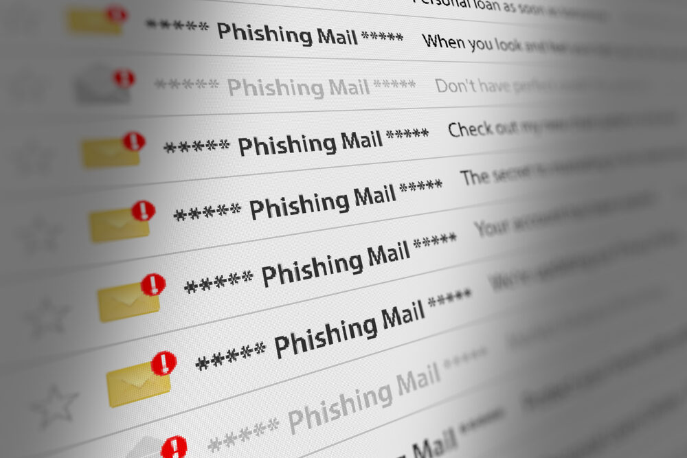 Phishing attacco email