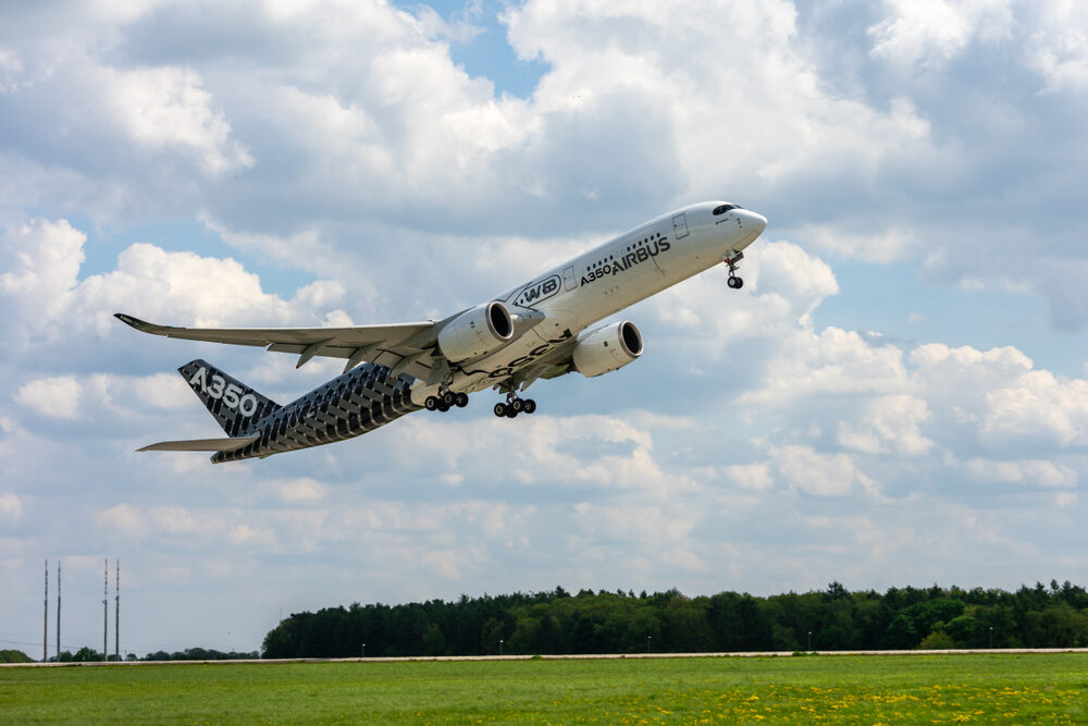 Primo volo dell'Airbus A350F cargo