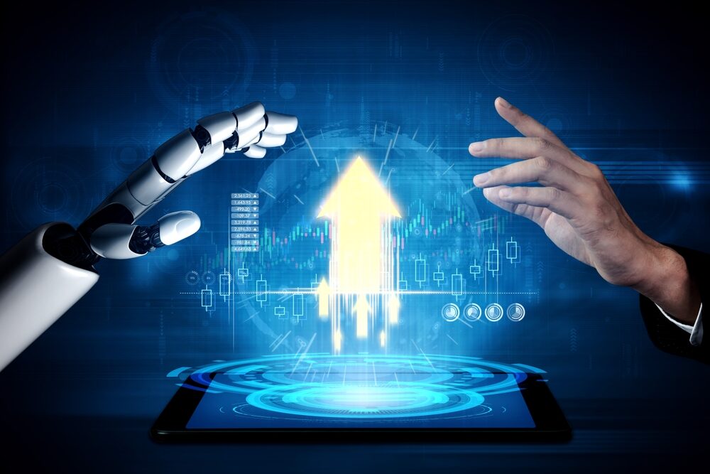 Grafico sull'adozione dell'intelligenza artificiale in Italia
