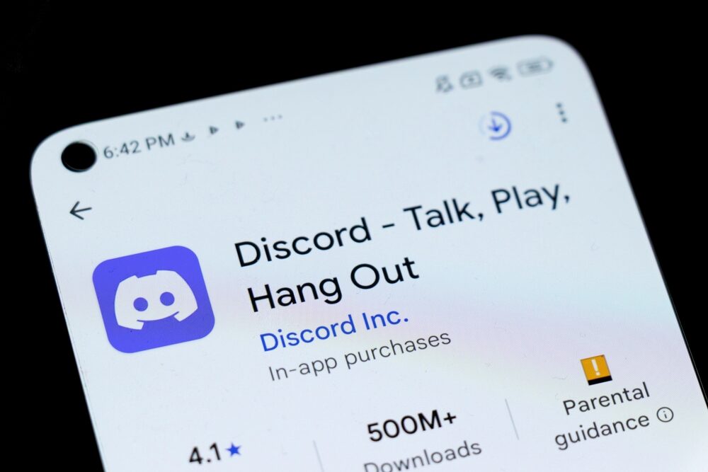Screenshot dell'interfaccia di Discord con Game Mode attivato