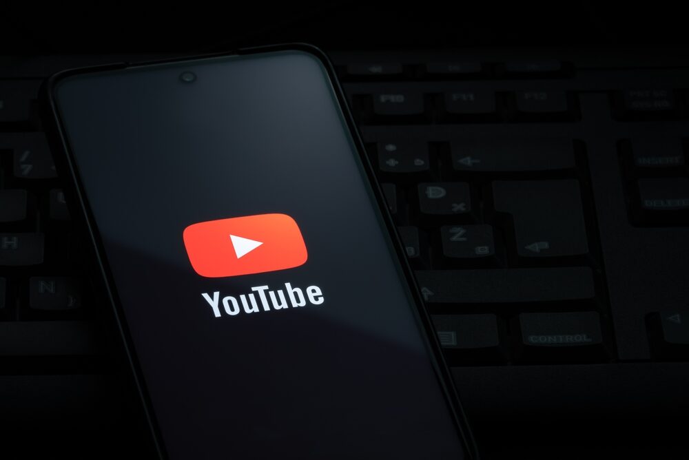 Screenshot del pulsante 'non mi piace' su YouTube